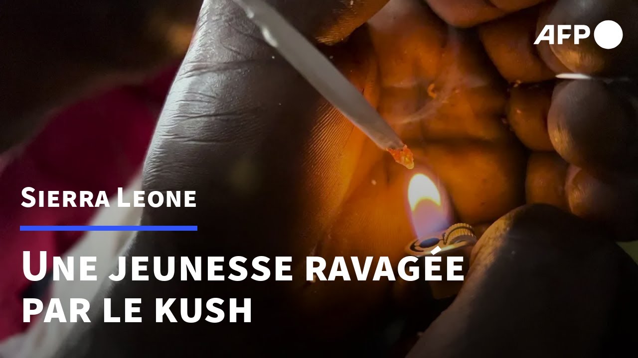 En Sierra Leone, une jeunesse désœuvrée ravagée par le kush | AFP Reportage