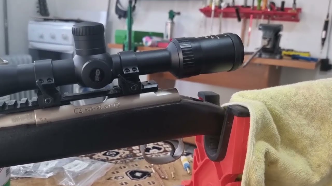 cz 452 22lr. обзор чистка , как часто нужно чистить мелкашку ?...