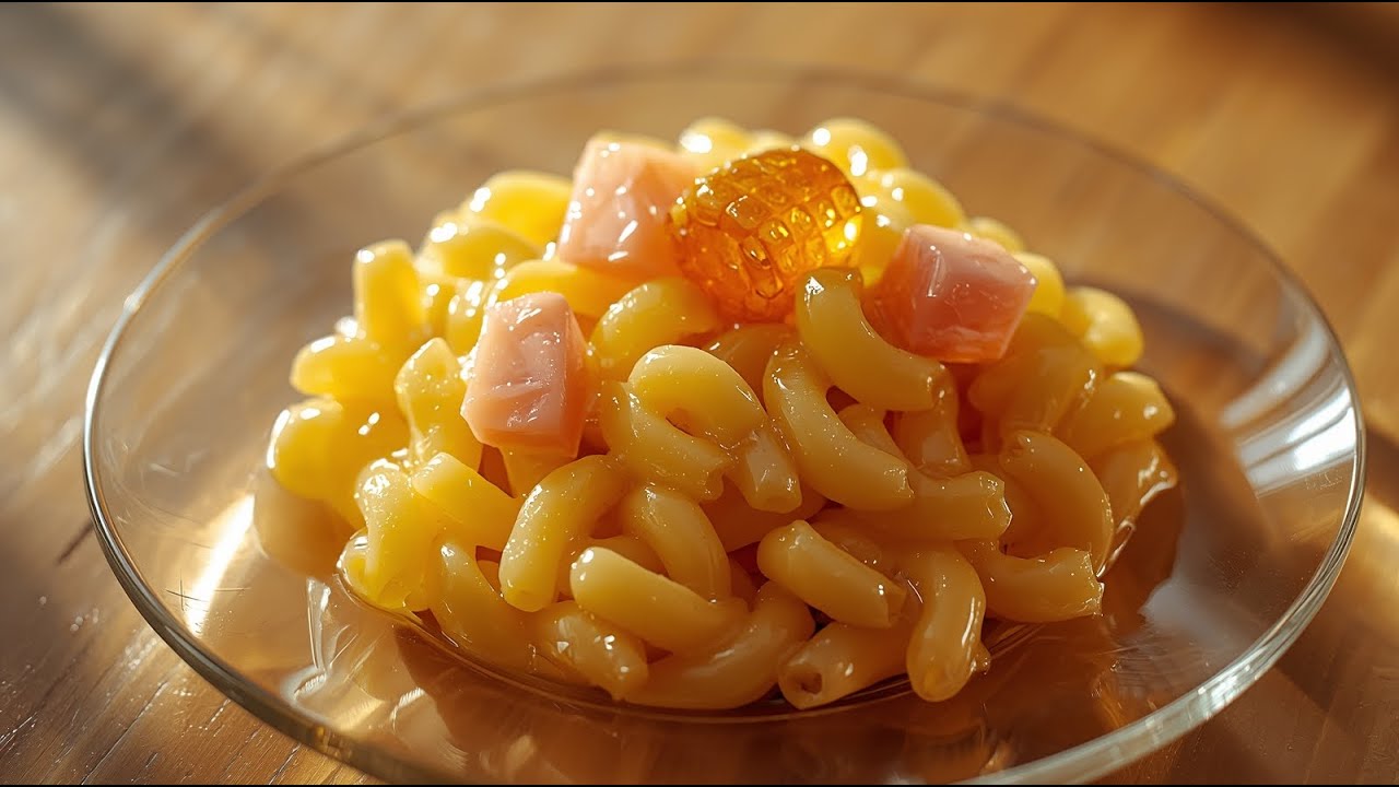 Ultra-Crisp Glass ASMR: Gooey Mac & Cheese in 8K