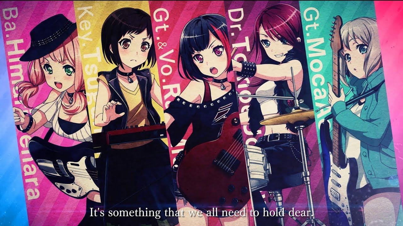 Introducing Afterglow from BanG Dream! Girls Band Party!