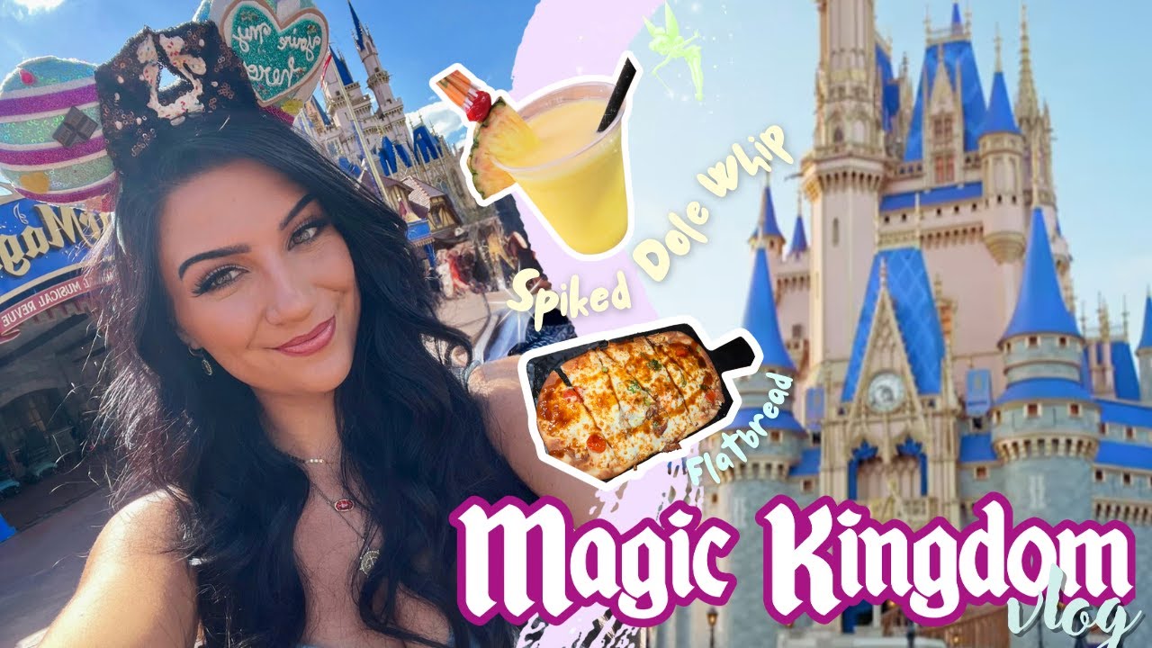 Spend the day at Magic Kingdom with me!💞 TRON Lightcycle, Fireworks, and MORE!✨ VLOG | Madalyn Cline