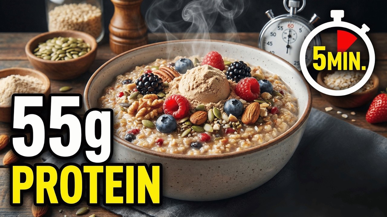 Bestes High PROTEIN PORRIDGE in unter 5 Min ! | ARERIS