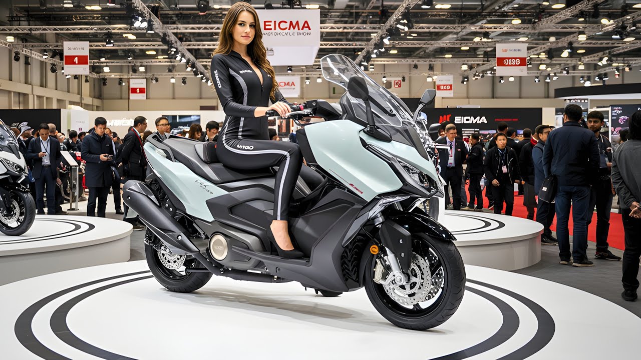 NOWY Kymco AK 575 Premium 2026 - Ten skuter jest SZYBSZY niż większość motocykli!