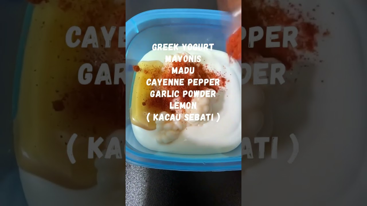 Sos Yogurt / Yogurt Sauce Simple Sedap #sos #simplecooking #sauce #yogurtsauce #greekyogurt #shorts