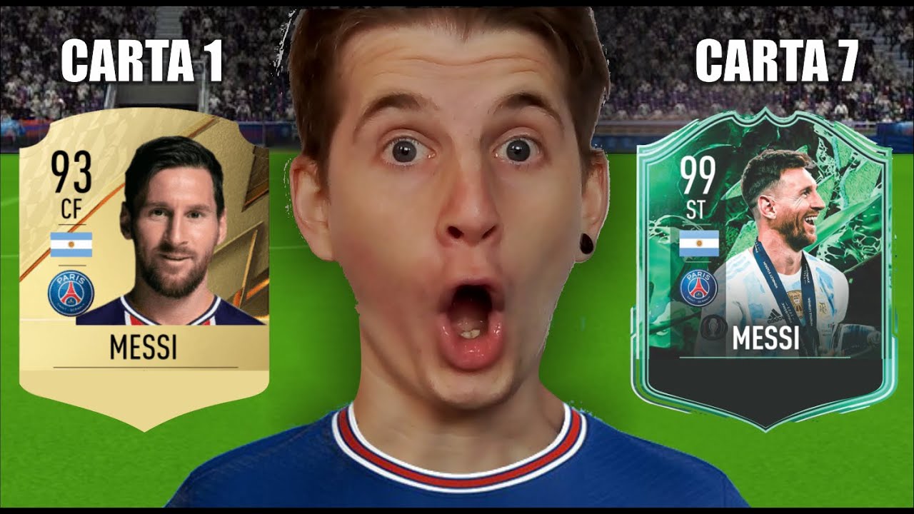 👑 USO TODAS LAS CARTAS DE MESSI