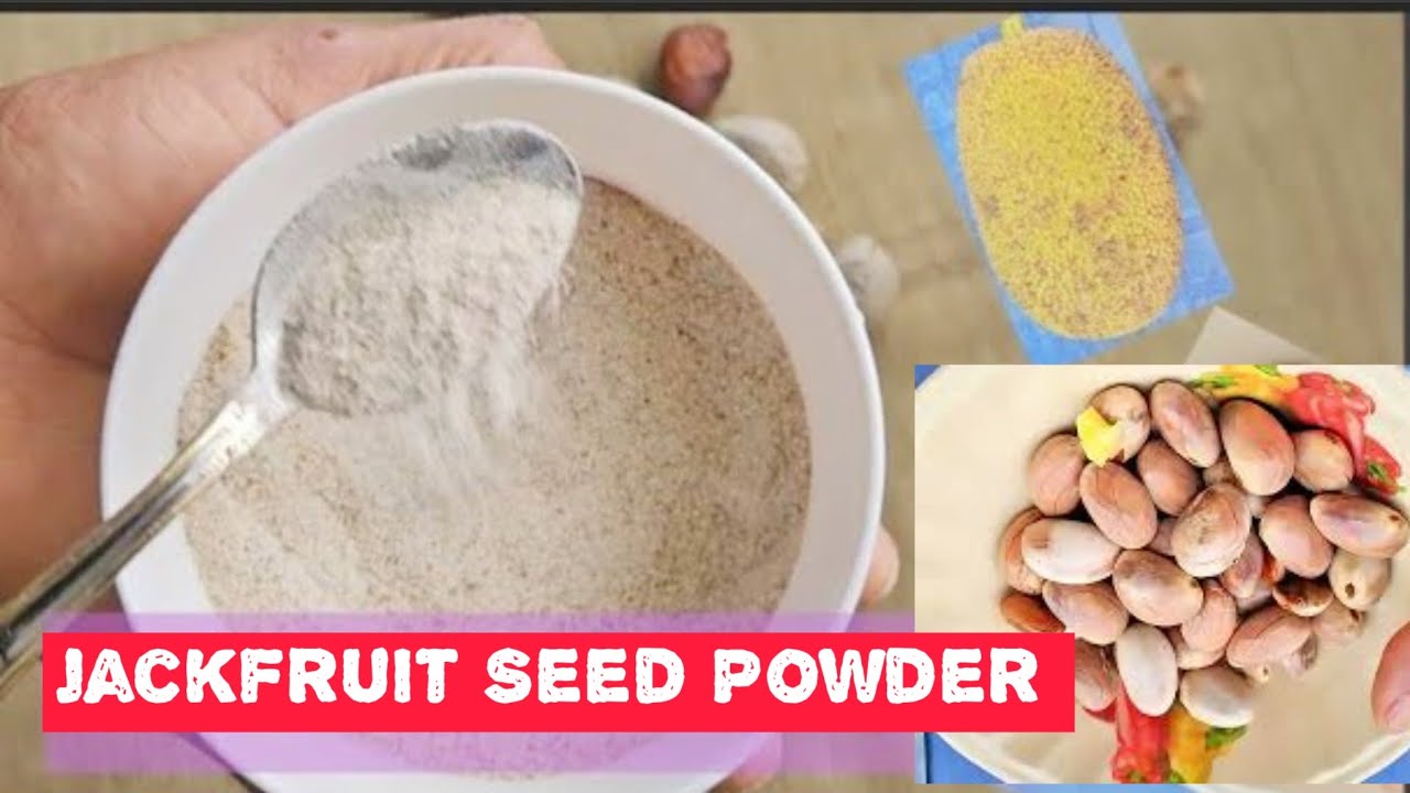 Stop Throwing Away Jackfruit Seeds Try This Easy Jackfruit seed Powder Recipe!