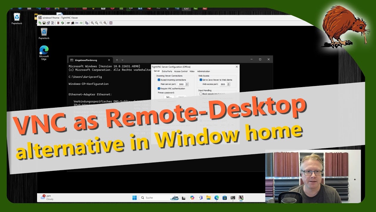 💻 Windows 11 Home &ndash; No Remote Desktop? Try TightVNC as an Alternative!