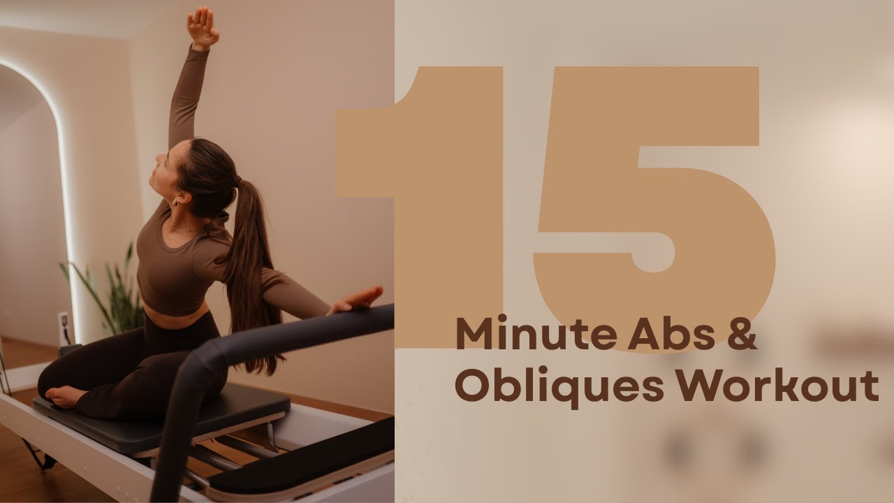 15-Minute Abs & Obliques Reformer Workout | Quick & Effective Core Burn