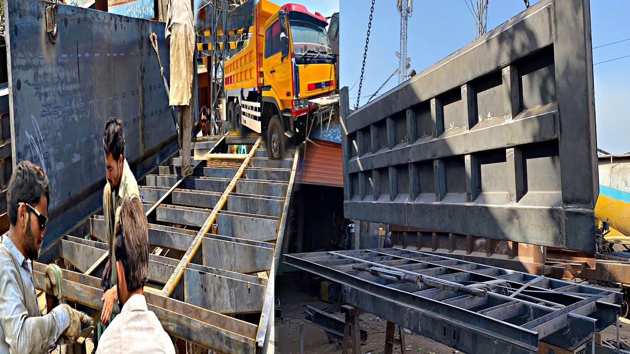 Handmade Truck Production In Local Workshop | Amazing Manufacturing Process Of Dump truck