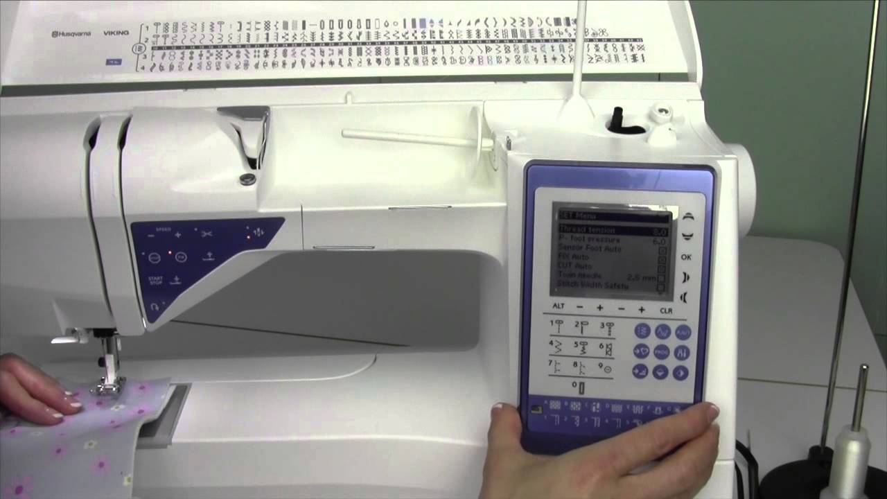 Husqvarna Viking Sapphire 930 49 Hand Look Quilt Stitch