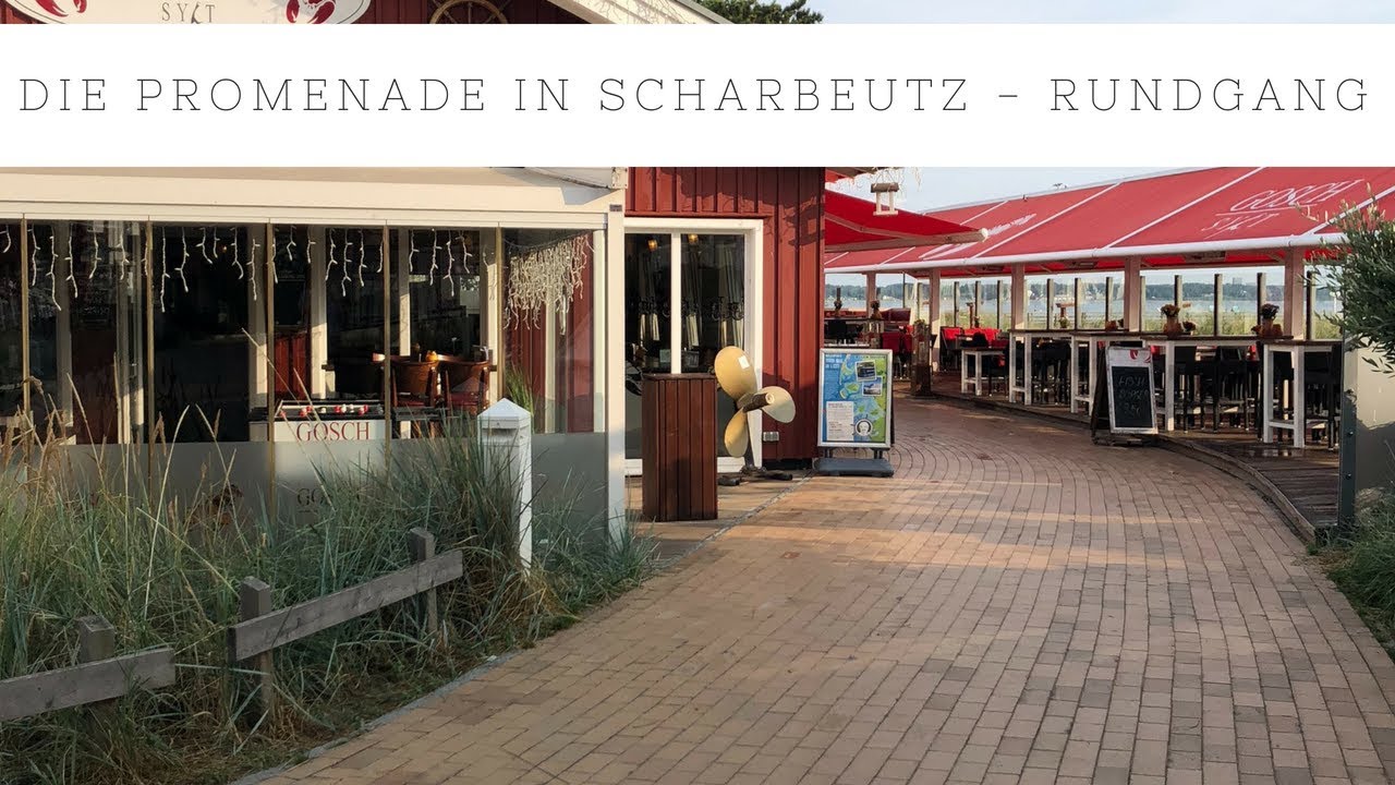 Die Promenade in Scharbeutz - Ein Rundgang