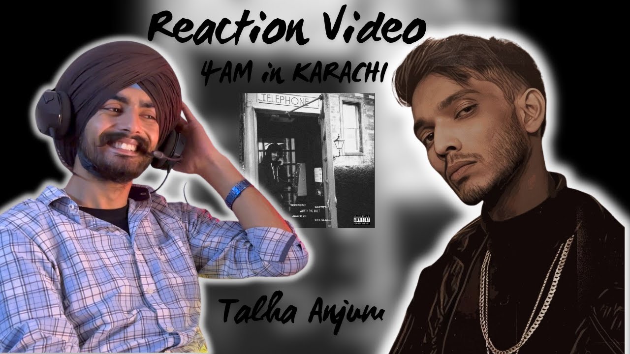 4AM in Karachi - Talha Anjum | Prod. Umair (Official Audio) | REACTION VIDEO