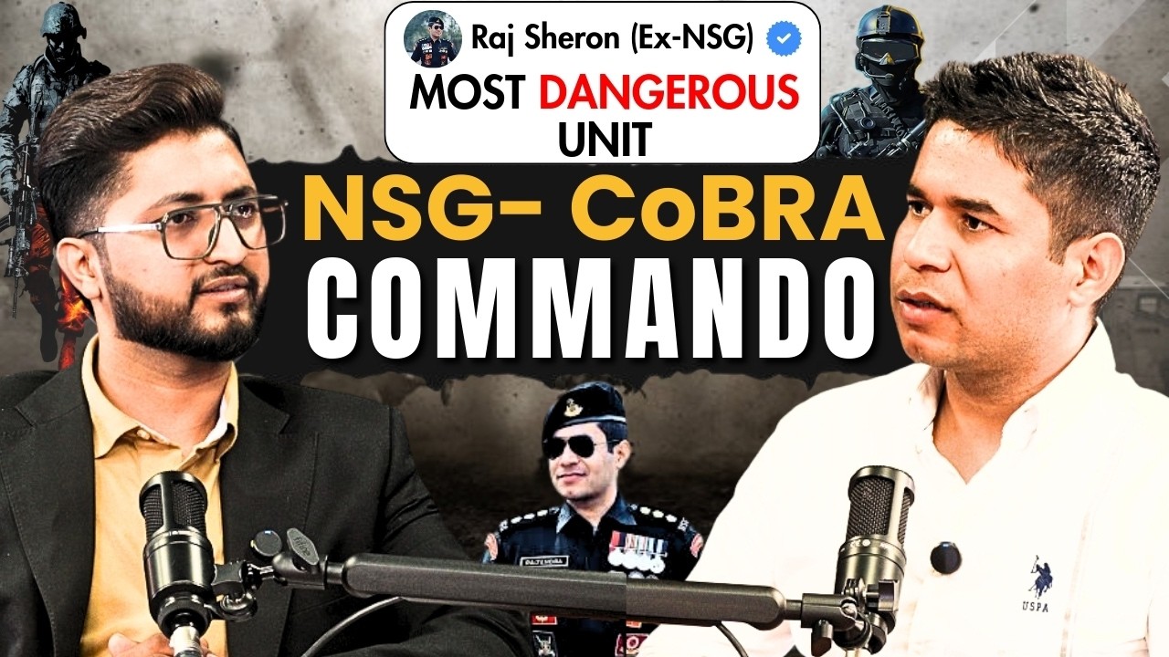 Most Dangerous Unit! NSG- CoBRA & MARCOS COMMANDO | Ft. Raj Sheoran