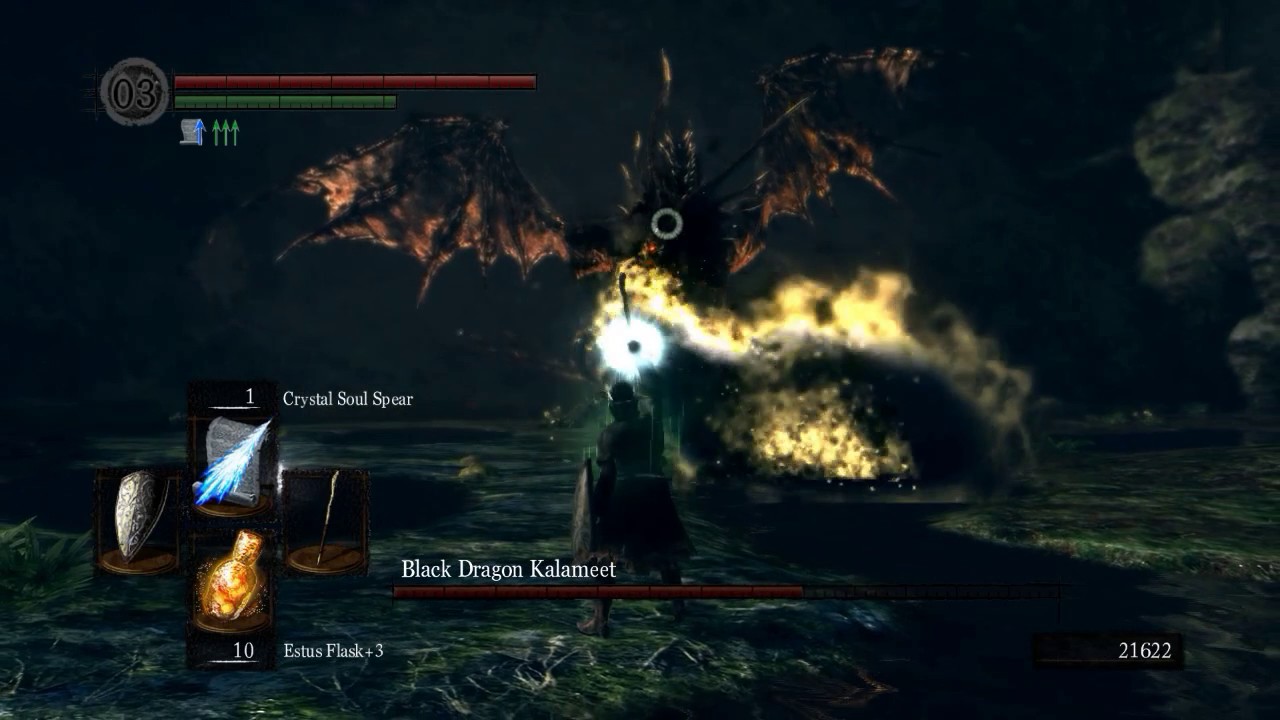 Dark Souls: Kalameet w/ tail cut (sorcery only)