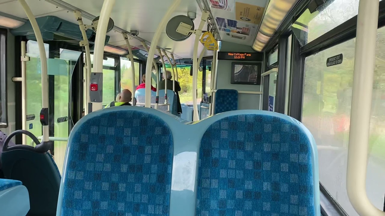 *WEIRD AXLES* Journey on Route 313 | T256 (LJ61LKE) | Arriva London North