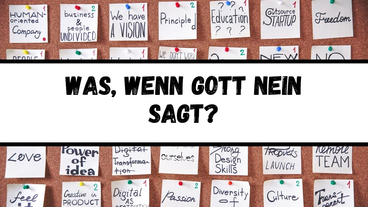 Was wenn Gott NEIN sagt? Inky Johnson`s Geschichte -Spoken Word- Christliches & inspirierendes Video