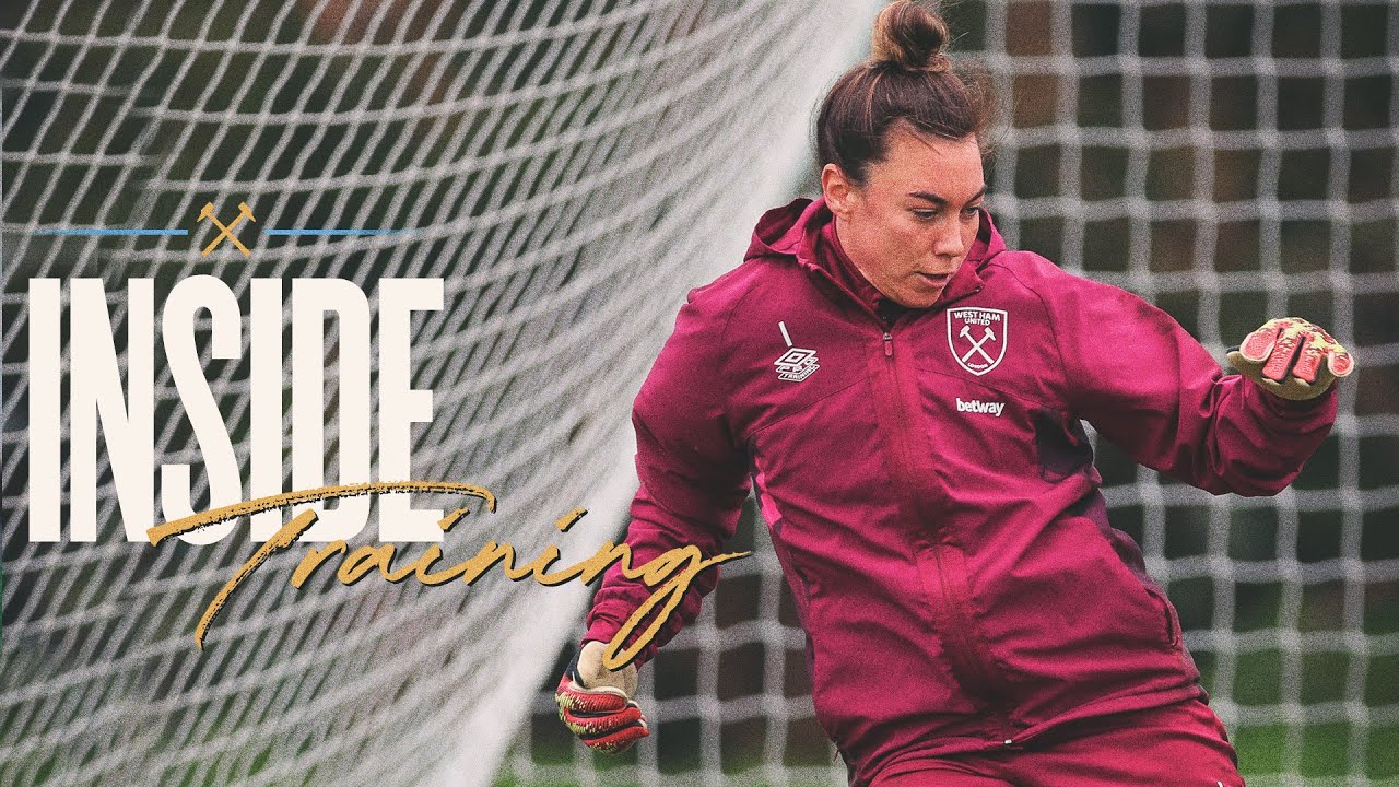 Women's Team Prep For Liverpool Clash | Inside Training | Chadwell Heath