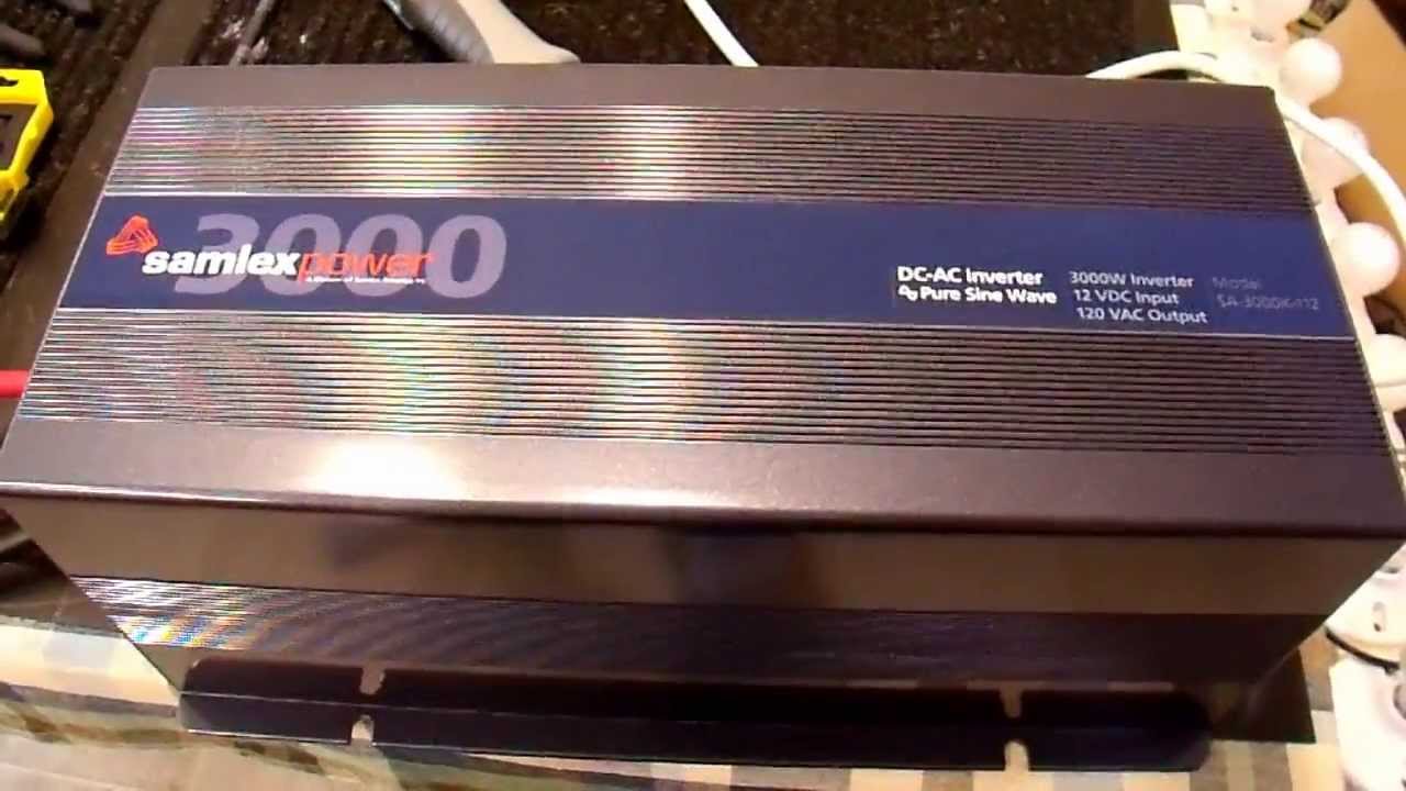 Samlex Pure Sine Inverter - How to Adjust the Output Voltage