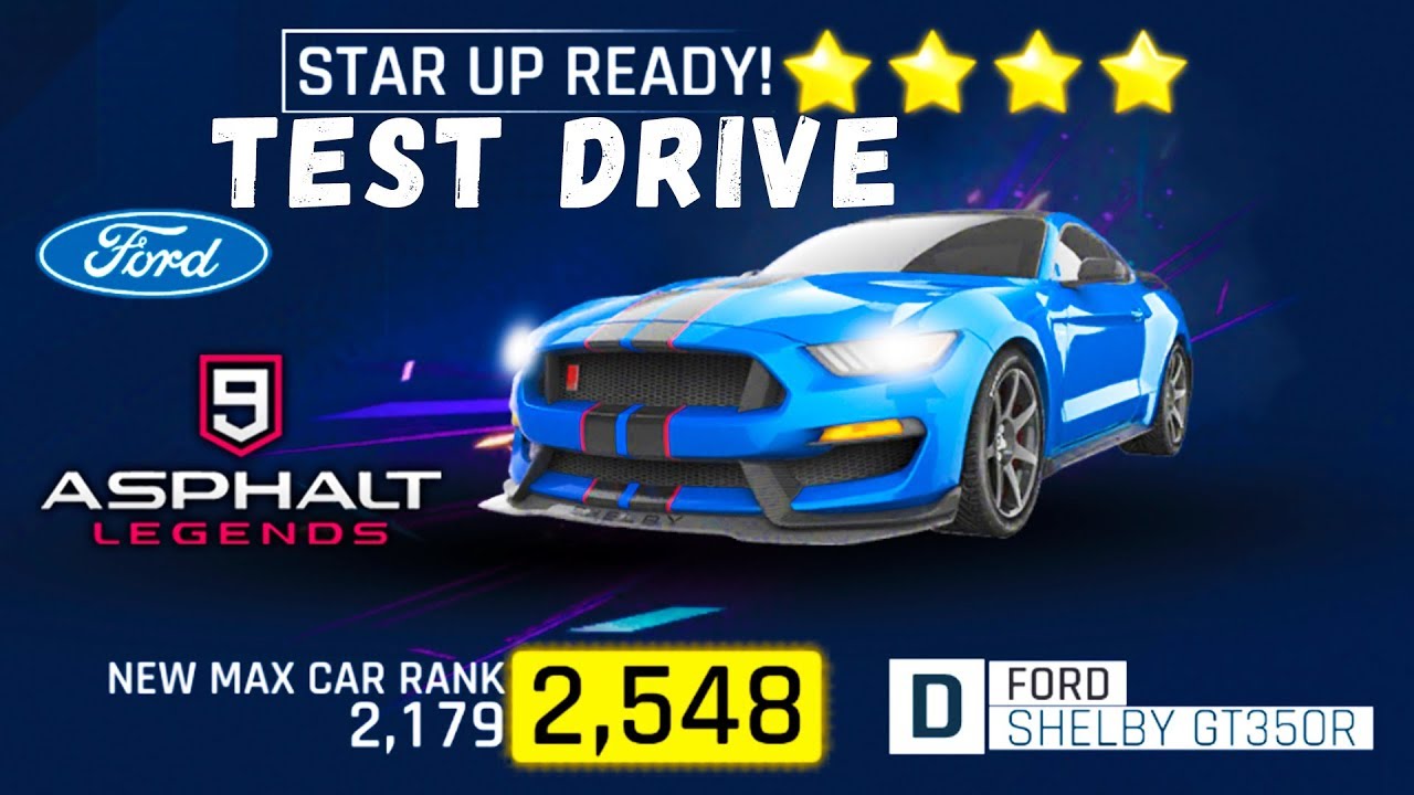 FORD SHELBY GT350R Asphalt 9 Legends  Gameplay ios