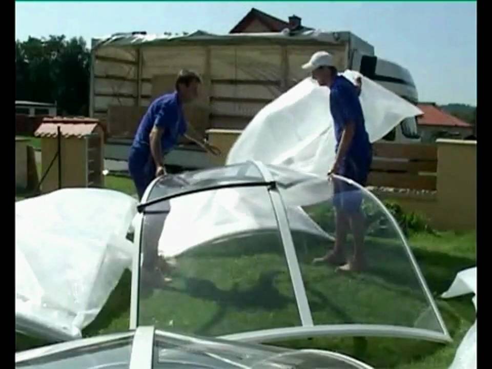 Installation of SPA DOME ORLANDO, Hot Tub Enclosure