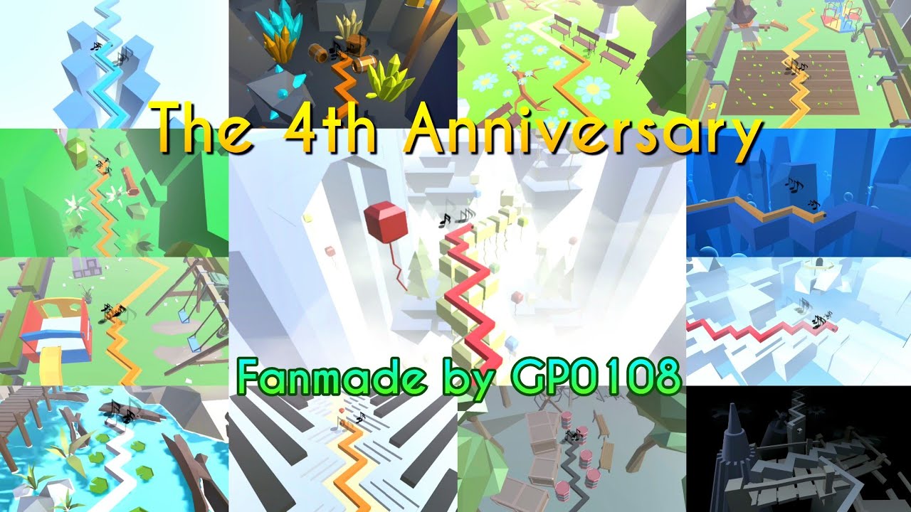 Dancing Line - The 4th Anniversary [Fanmade by GP0108]