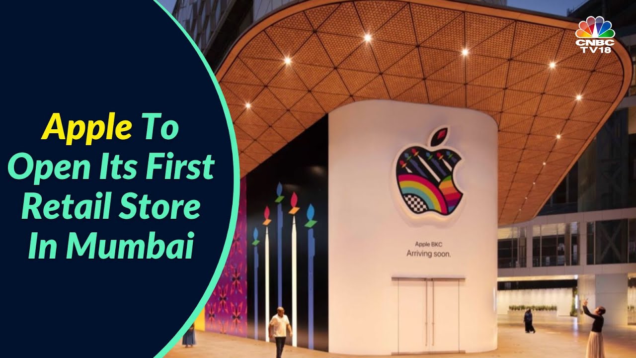 INDIA'S APPLE STORE | Apple Readies Opening Of Its First Retail Store In India | CNBC-TV18