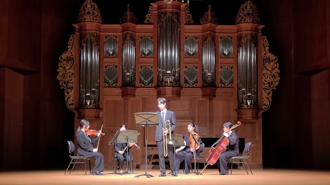 Georg Philipp Telemann (1681–1767)Concerto in C minor for Trombone and String Quartet