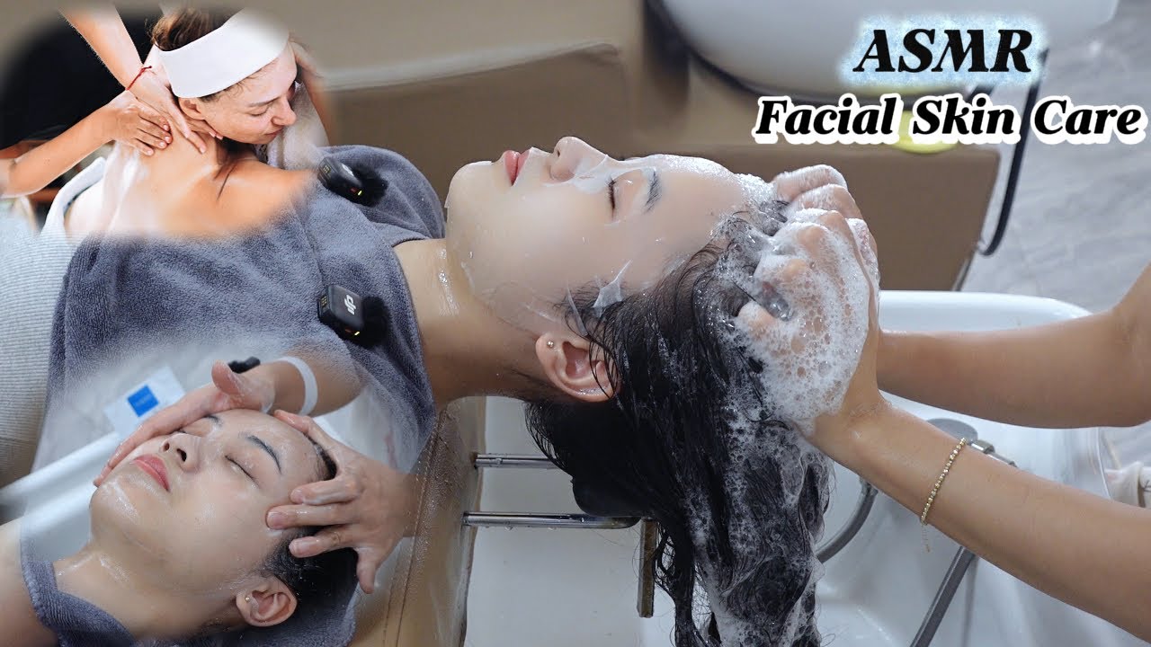Blackhead Removal, Basic Facial Skincare | Relaxing Hair Wash, Scalp, Neck and Shoulder Massage