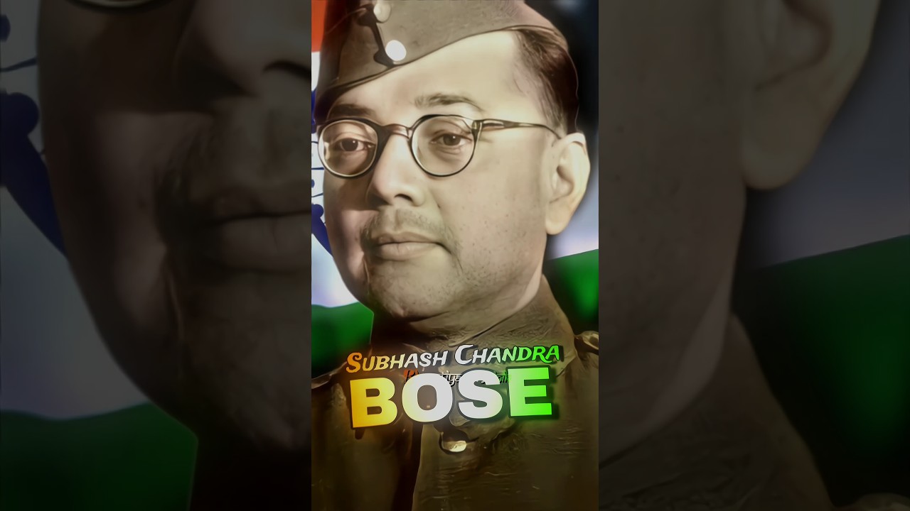 BOSE 🇮🇳 vs GANDHI ~ AZAD HIND FAUJ🇮🇳