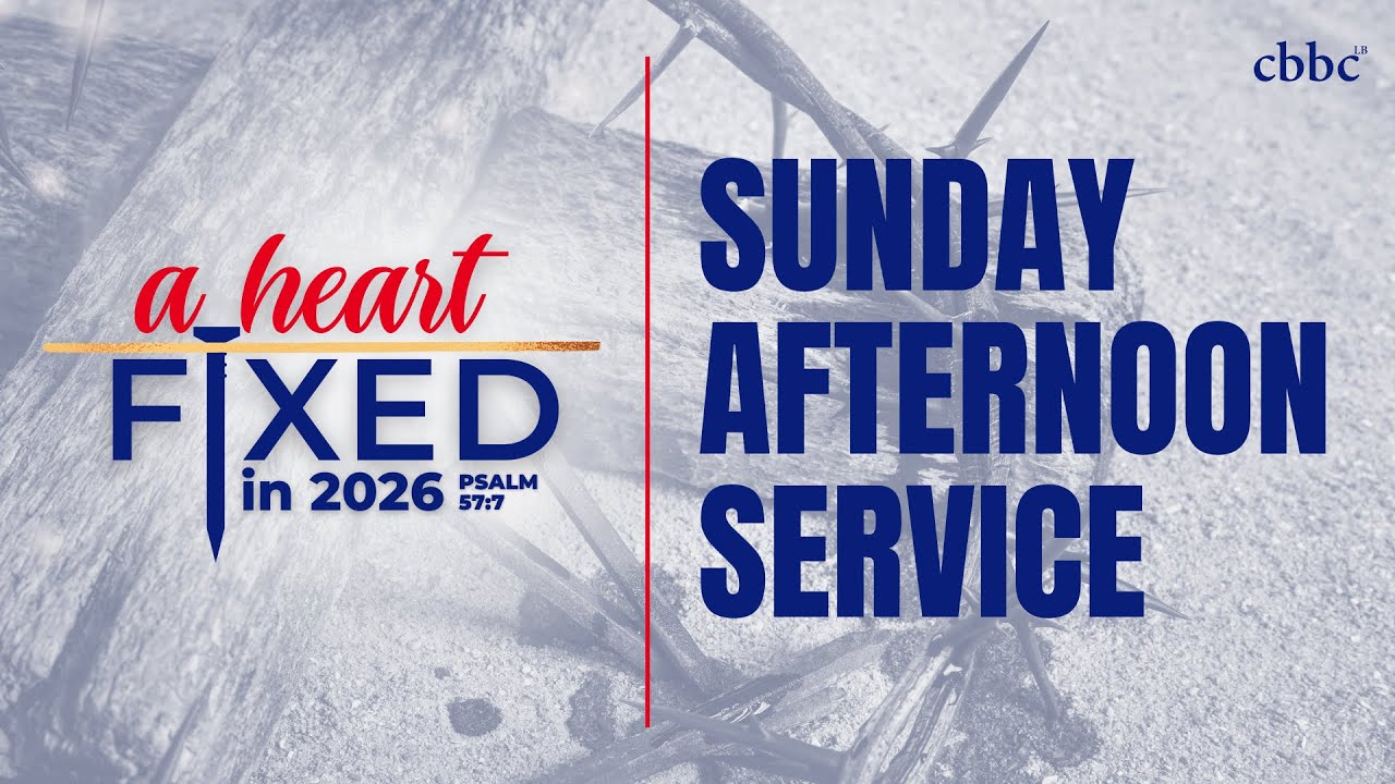 [20260125] Sunday Afternoon Service
