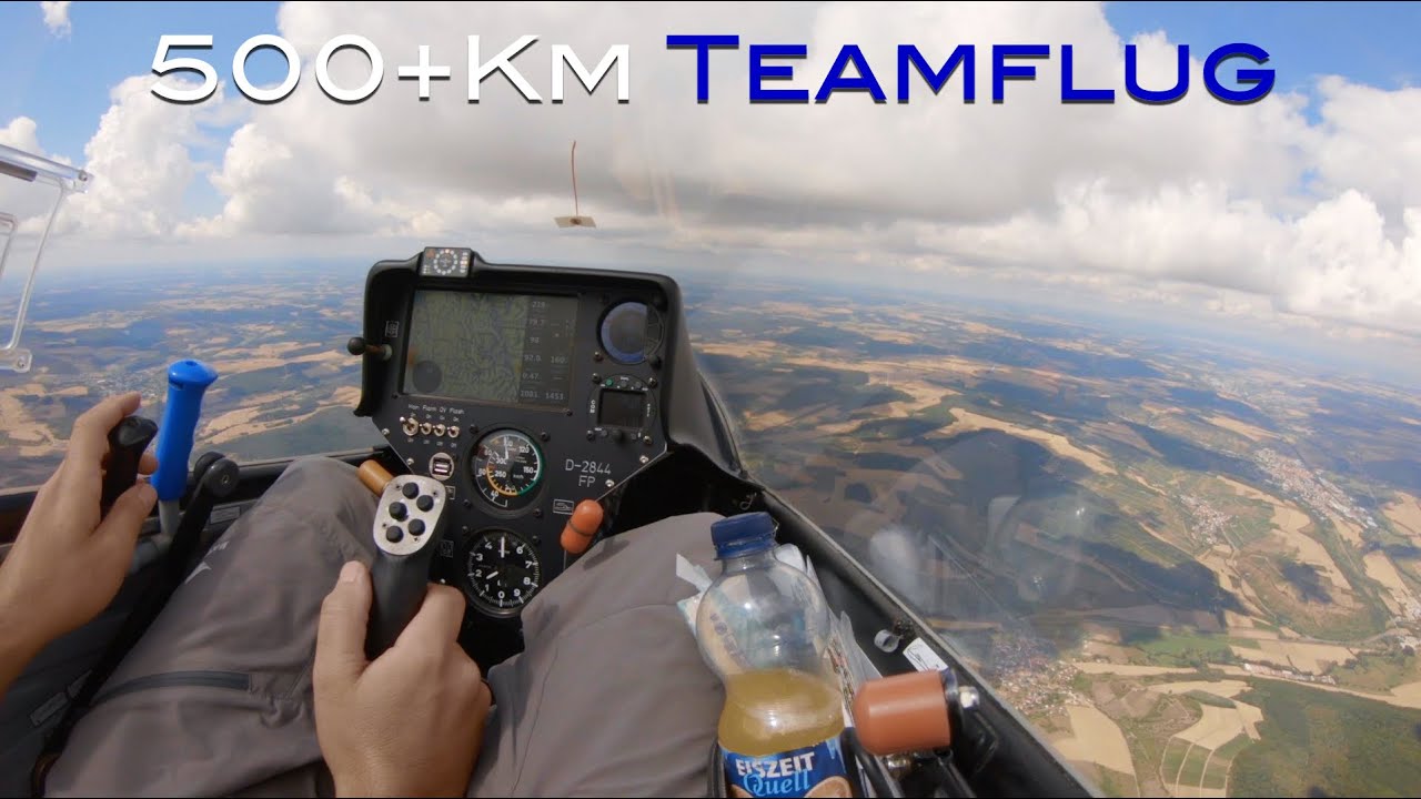 Gliding | 500+Km Streckenflug mit LS3a & Std. Libelle