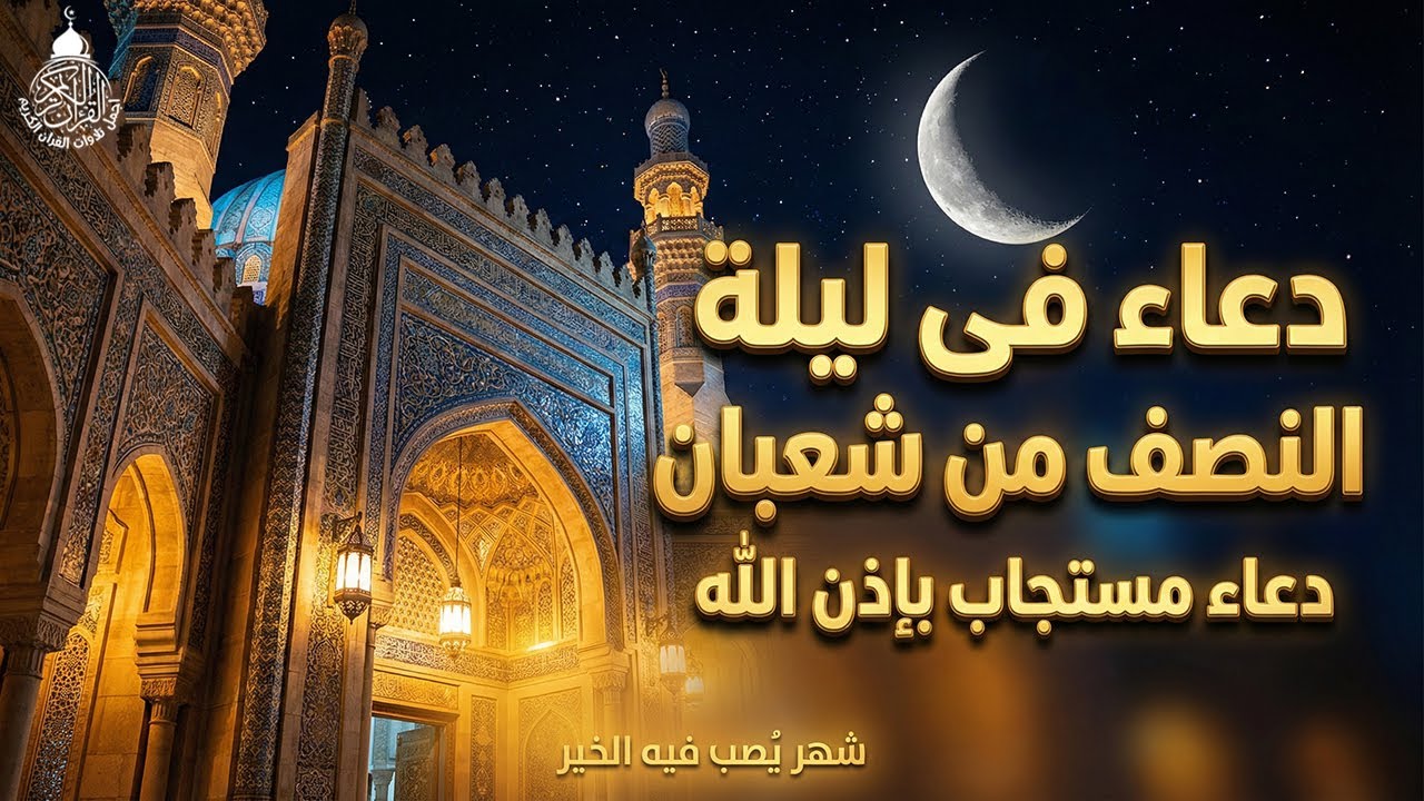 دعاء في ليلة النصف من شعبان لجلب الرزق السريع والفرج العاجل ردده الان تصب عليك الارزاق ويأتيك الفرج