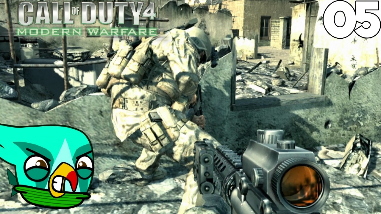 Let's Play Call of Duty 4: Modern Warfare - Part 5 - Charlie Don't Surf