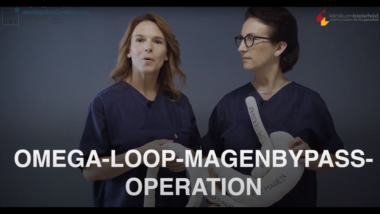 Adipositas: Omega-Loop-Magenbypass-Operation - einfach erklärt