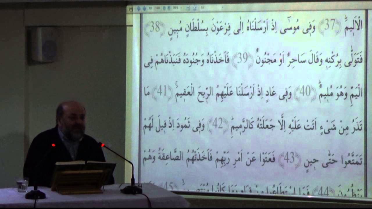 65-ZARİYAT-( 38-46 )--(16/03/2016)