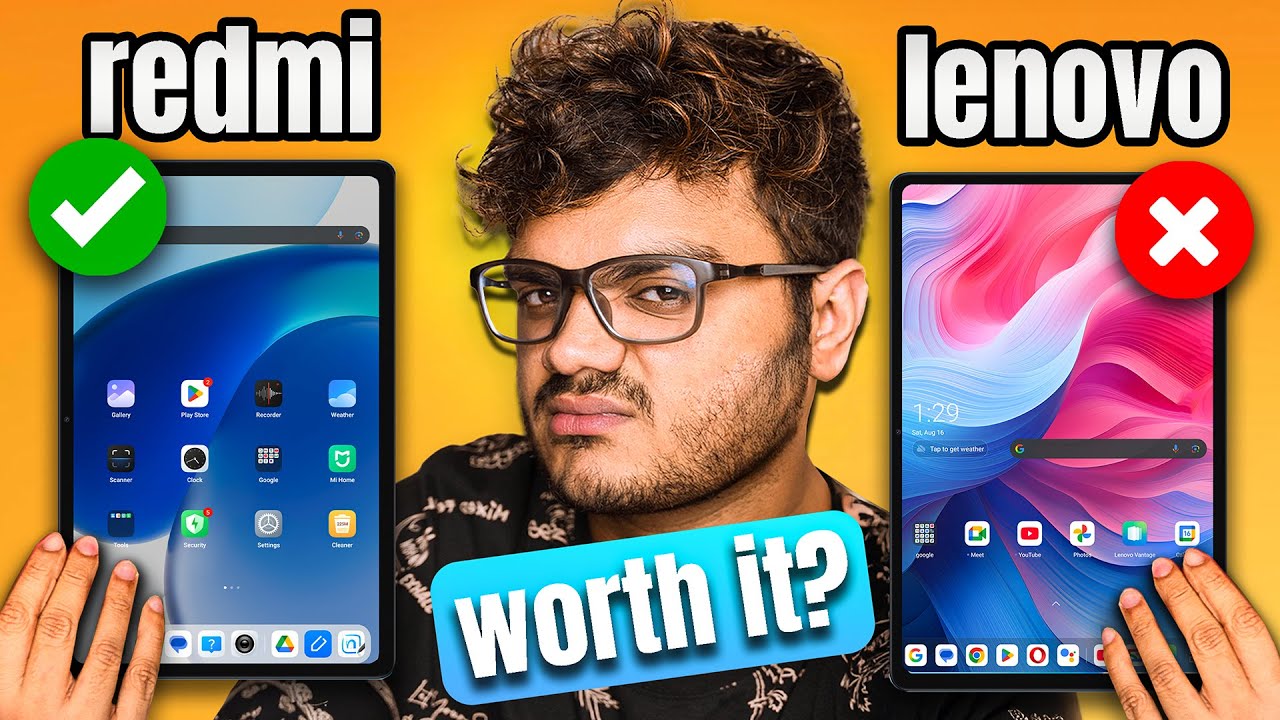 Redmi Pad 2 vs Lenovo Idea Tab – The BEST BUDGET Tablet of 2025? 🤯📱💰