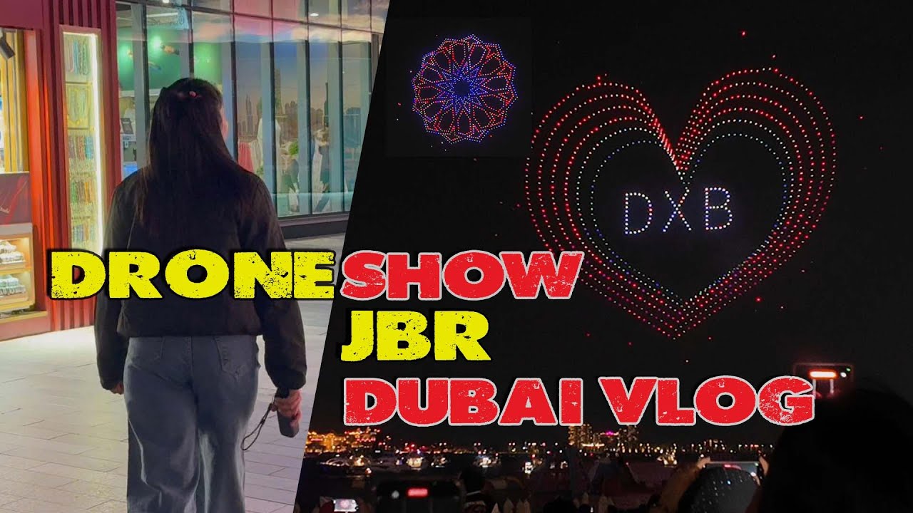 JBR BEACH DRONE SHOW