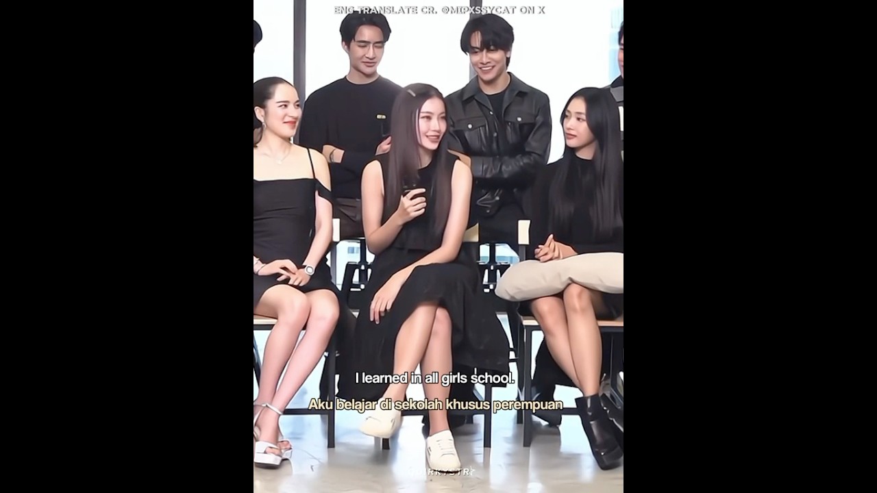 Proof that Namtan once liked a girl🤭 #namtanfilm #namtantipnaree #filmrachanun #plutoseries