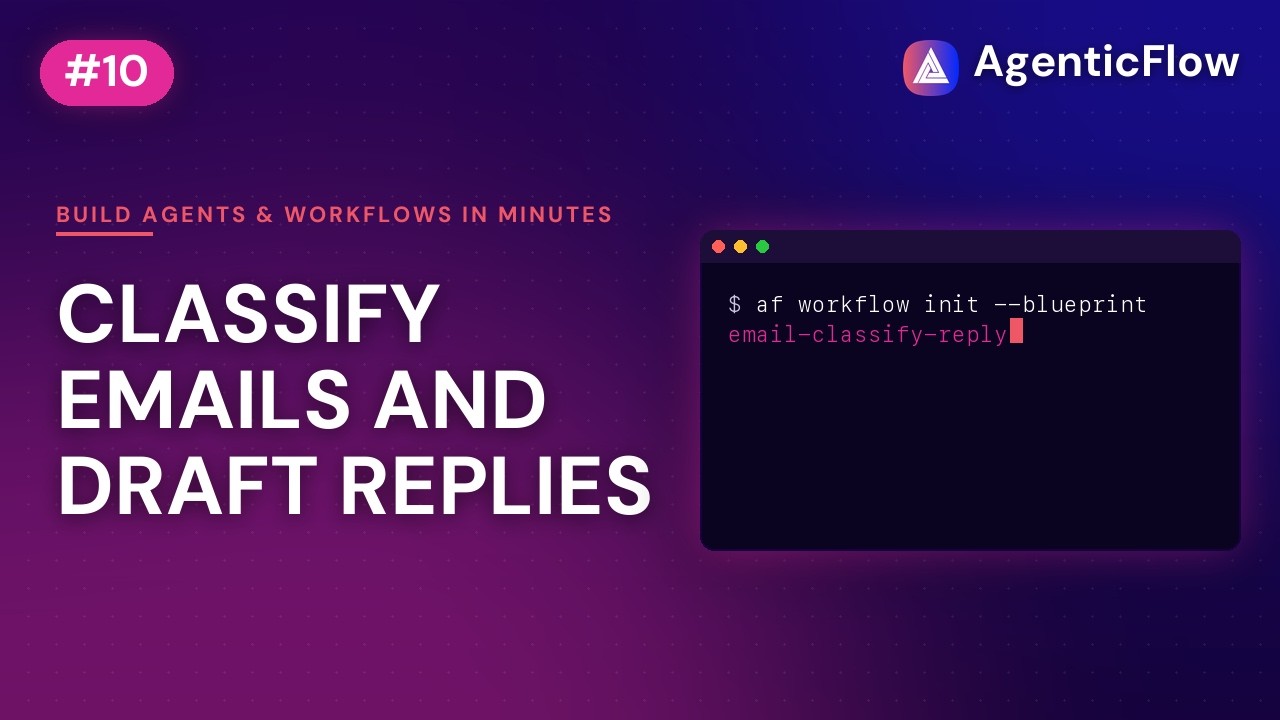 Claude Code + AF CLI №10: классификация электронной почты и подготовка ответов