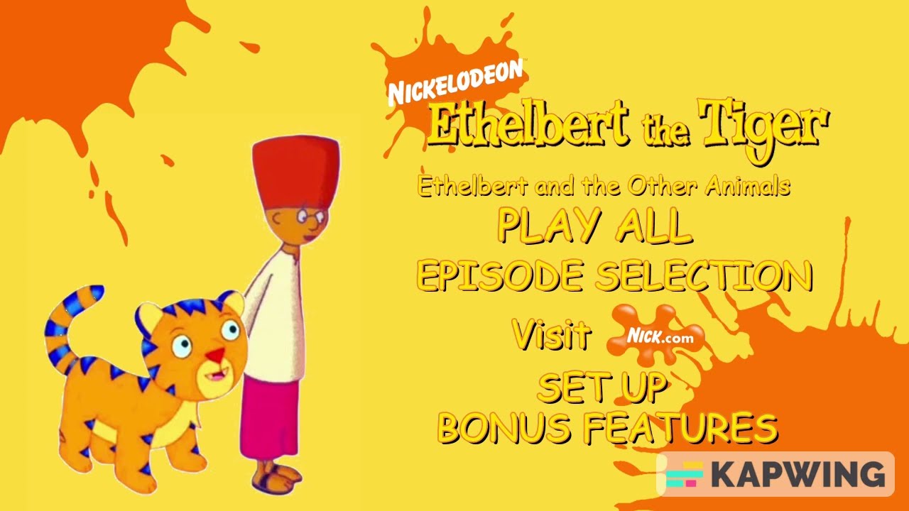 Closing to Ethelbert the Tiger - Ethelbert and the Other Animals 2005 DVD