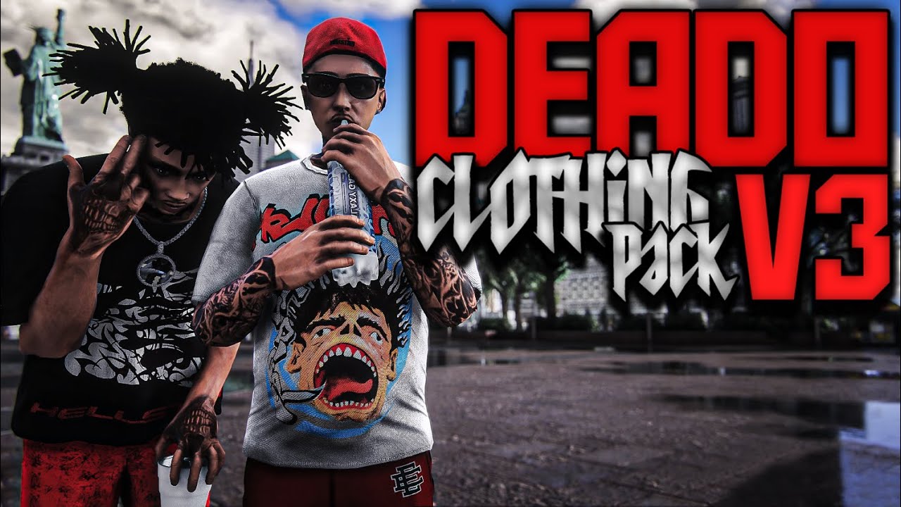 Deado Clothing Pack V3 / GTA V FiveM Clothing Pack / Best Clothing Pack for GTA RP 2025