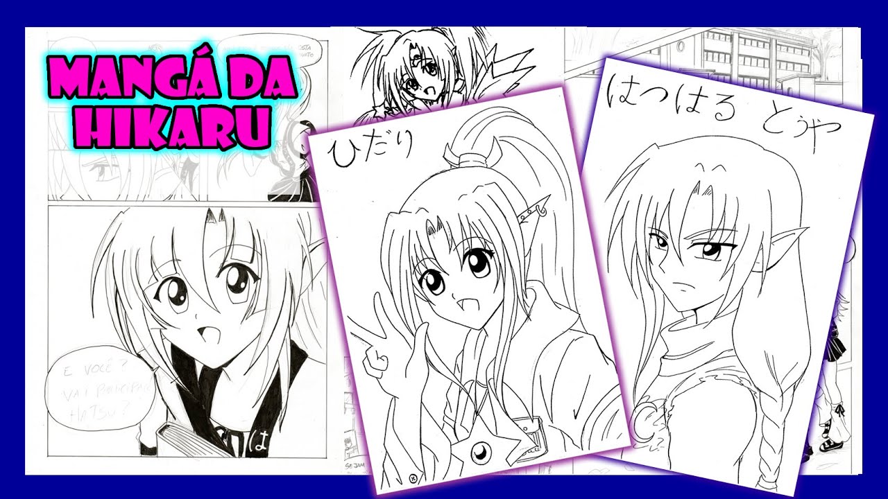 MOSTRANDO MINHAS HQS - TOUR PELO MANGÁ DA HIKARU