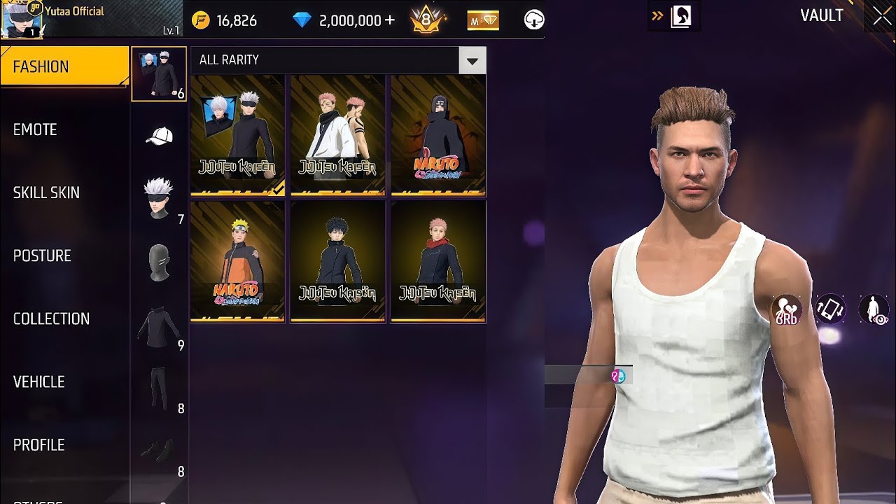 NOOB 👉 TO 👉 PRO🤑 SPEND 2,000,000💎 IN NEW ACCOUNT LEVEL 1 FREE FIRE⚡️