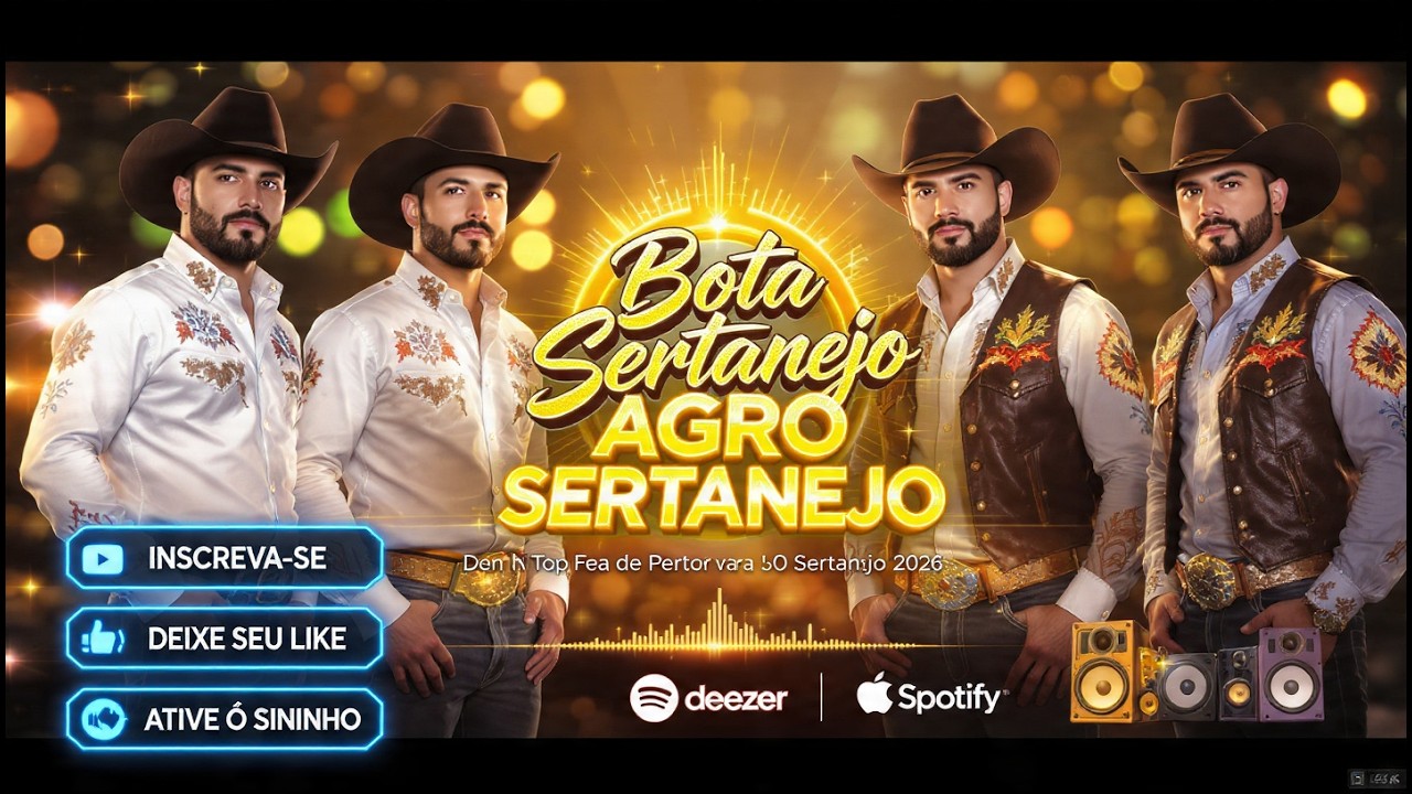 AGRO 2026: As Músicas Mais Tocadas 🌾 Sertanejo Bruto e Sistema Diferente