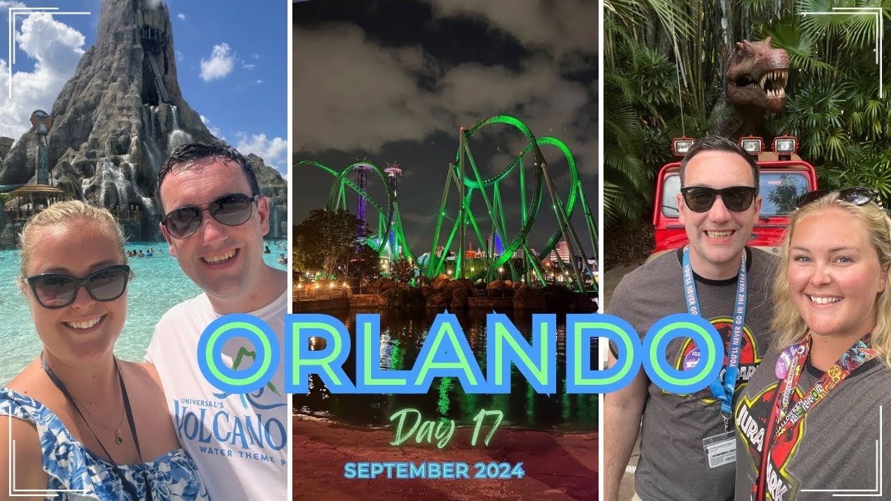 Orlando Vlog | Volcano Bay Water Park | Universal Studios | Islands of Adventure | Florida Day 17