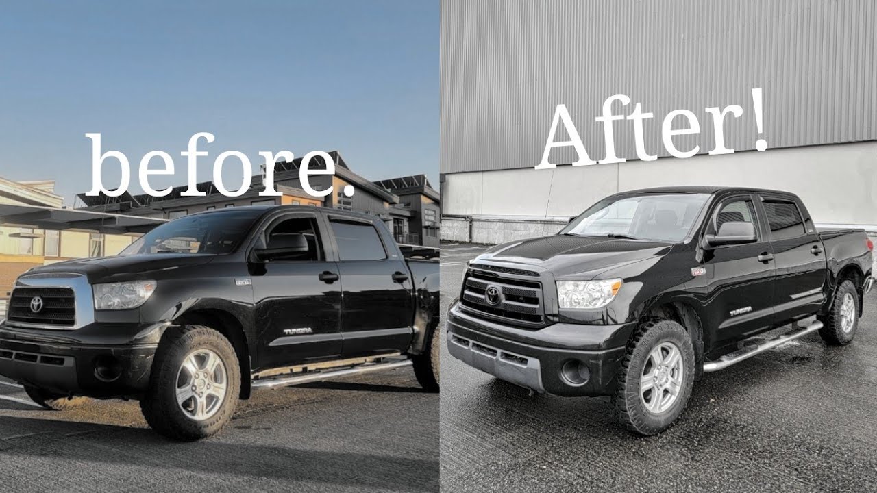 Toyota Tundra Chrome Delete New TRD Rock Warrior OEM Color Matched Grill INSTALL!