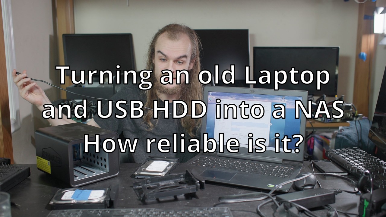 Testing the Reliability of a DIY Laptop NAS with USB storage