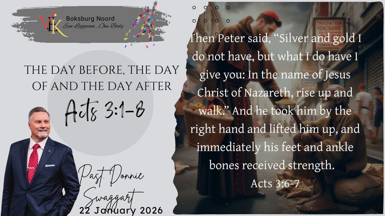 Past. Donnie Swaggart - The day before, the day of and the day after.