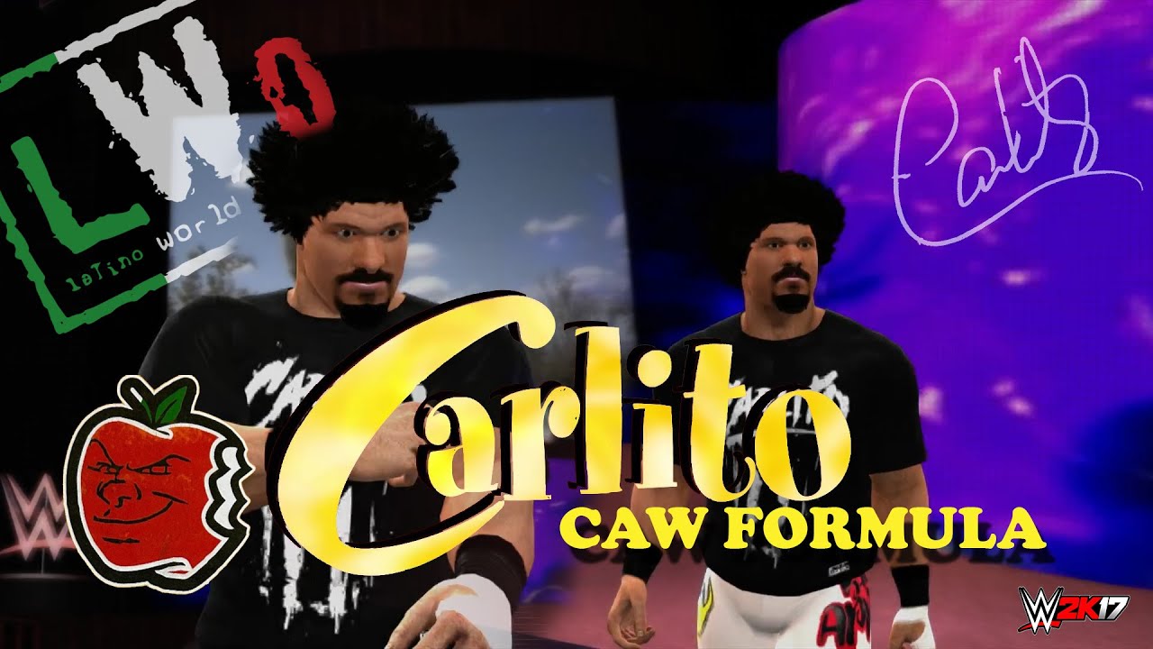WWE 2K17 - CARLITO CAW FORMULA -  PS3/XBOX360