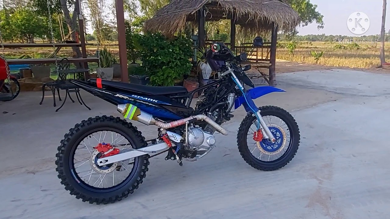 yamaha spark135 ทำวิบาก ช่างกรุงจัดให้